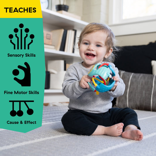 Baby Einstein Rattle & Sense Sensory Ball