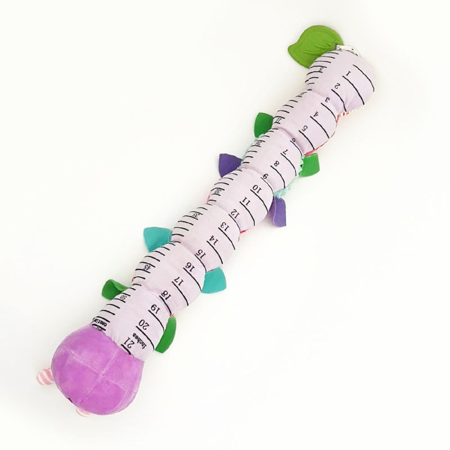 Adakot Baby Toys 0-6 Months, Musical Caterpillar Infant Toy with Multi-Sensory Crinkle, Rattle and Textures, Learning Activity Toys Gifts for Newborn 1 2 Year Old Boys Girls, Purple