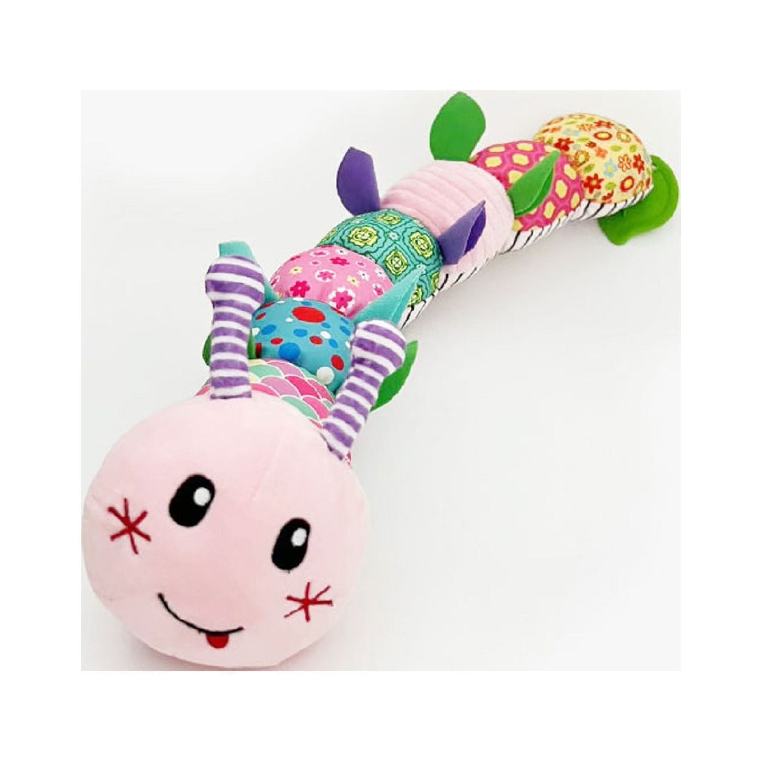 Adakot Baby Toys 6-12 Months, Musical Caterpillar Infant Toy with Multi-Sensory Crinkle, Rattle and Textures, Learning Activity Toys Gifts for Newborn 1 2 Year Old Boys Girls