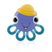 (2 pack) Nuby Vibe-eez Vibrating Teether for Babies, Purple Octopus Design