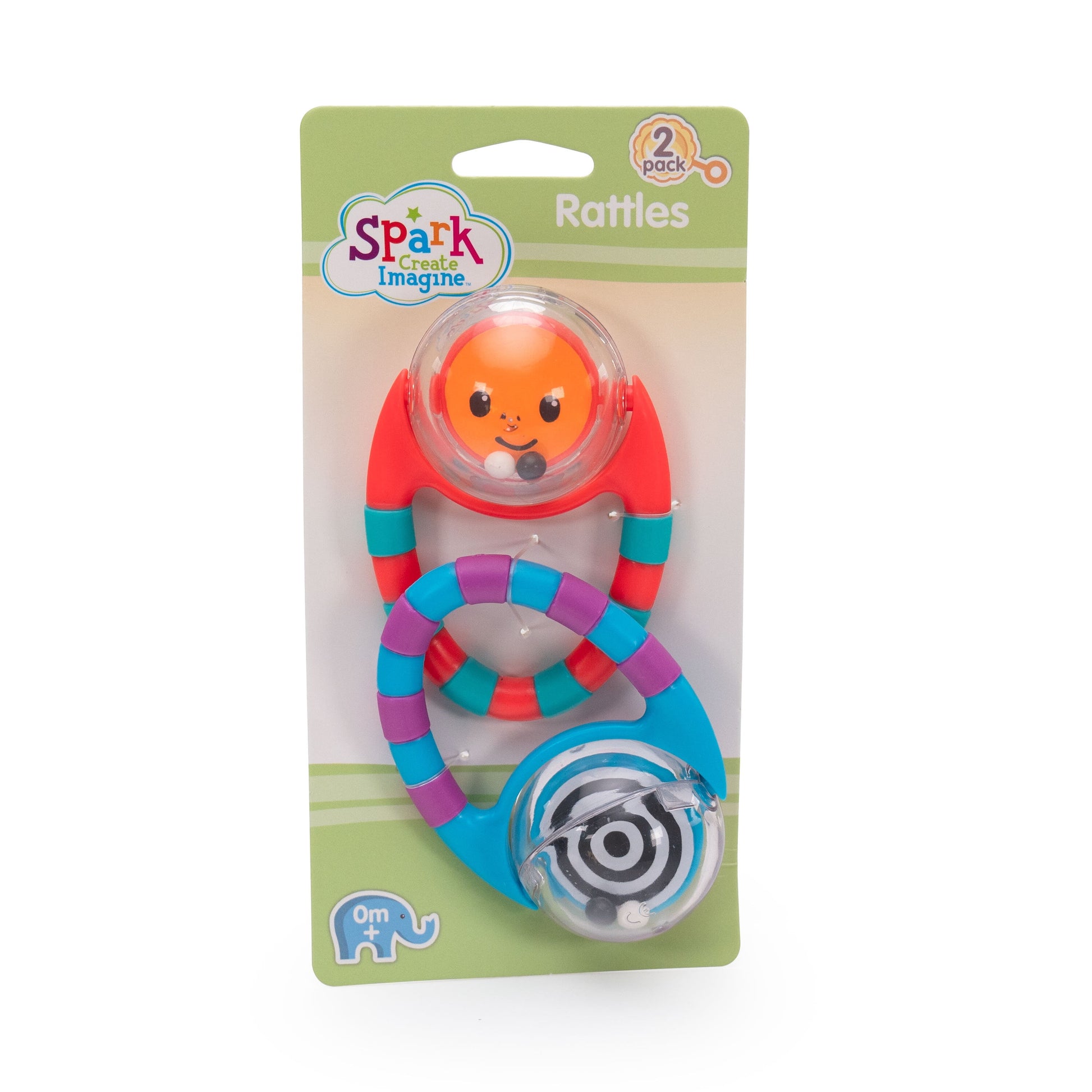 Spark.Create.Imagine. Baby Rattles, 2 Count