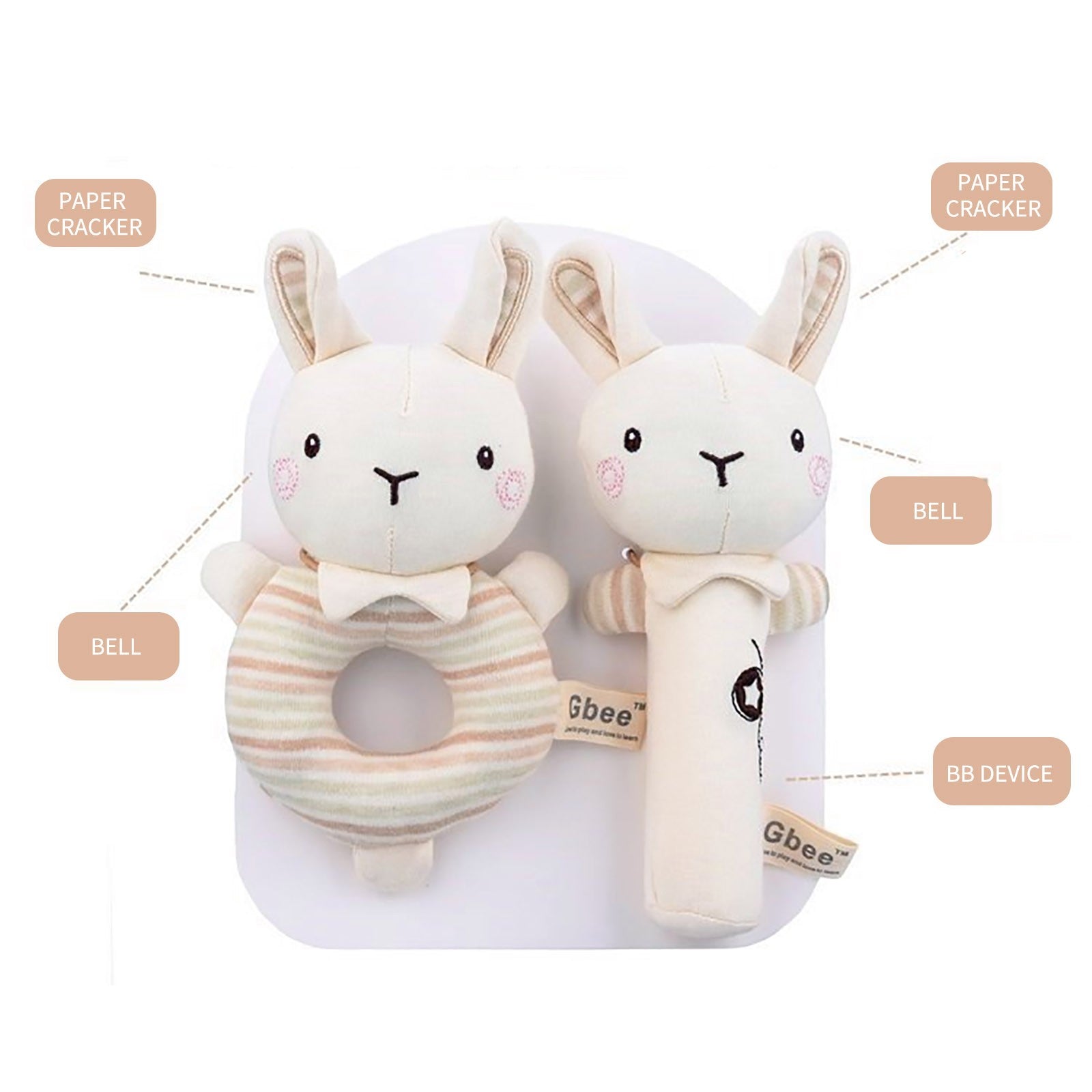 2026 2026 Upgrade Toys for 0 3 6 9 to 12 Months, Teething Rattle Toys, Infant Girl Boy Learning Toy, Newborn Baby Infant Soft Rattles Teether Hanging Toys