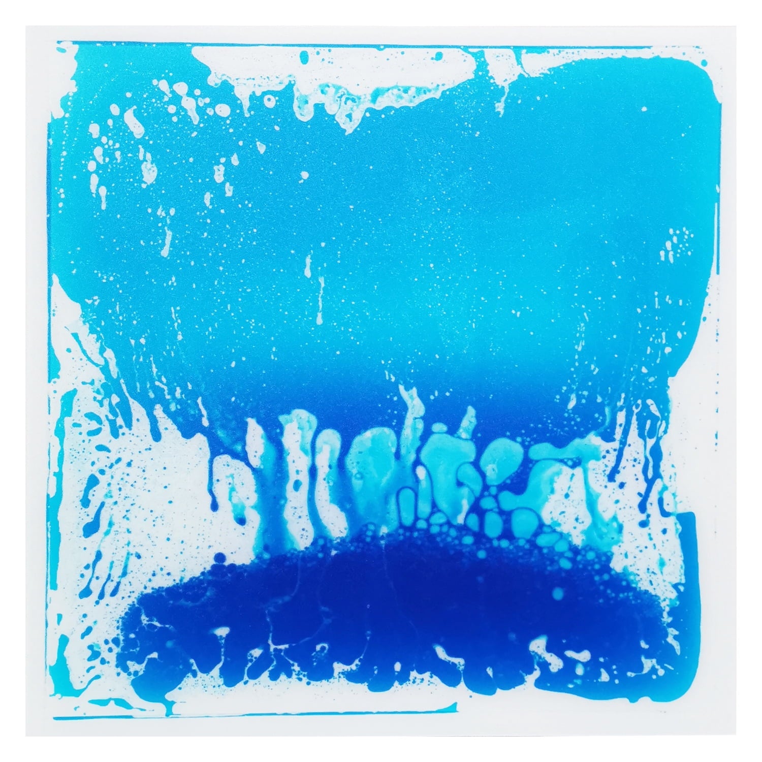 Art3d 20 in. x 20 in. 6-color Exercise Mat Liquid Encased Floor Playmat Kids Safety Play Floor Tile (6-Pack)